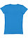 LADIES FITTED FINE JERSEY TEE Cobalt Back