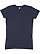 LADIES FITTED FINE JERSEY TEE Denim 