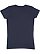 LADIES FITTED FINE JERSEY TEE Denim Back