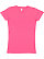 LADIES FITTED FINE JERSEY TEE Hot Pink 1