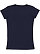 LADIES FITTED FINE JERSEY TEE Navy Back