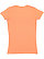 LADIES FITTED FINE JERSEY TEE Papaya Back