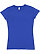 LADIES FITTED FINE JERSEY TEE Royal 