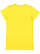 LADIES FITTED FINE JERSEY TEE Yellow Back
