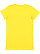 LADIES FITTED FINE JERSEY TEE Yellow Back