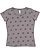 LADIES FIVE STAR TEE Granite Heather Star 