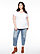 LADIES CURVY TEE  