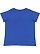 LADIES CURVY V-NECK TEE Royal Back