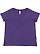 LADIES CURVY V-NECK TEE Vintage Purple 