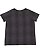 LADIES CURVY FINE JERSEY TEE Black Reptile Back