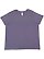 LADIES CURVY FINE JERSEY TEE Wisteria Blackout 