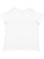 LADIES CURVY V-NCK FNE JRY TEE Blended White 