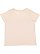 LADIES CURVY V-NCK FNE JRY TEE Natural Heather Back