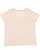 LADIES CURVY V-NCK FNE JRY TEE Natural Heather Back