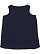LADIES CURVY TANK Navy Back