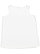 LADIES CURVY TANK White 