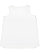 LADIES CURVY TANK White Back