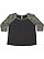 LADIES CURVY BASEBALL TEE Vintage Smoke/Vintage Camo 1