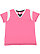 LADIES CURVY GAMEDAY LACE-UP Hot Pink/White/Black 