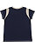 LADIES CURVY GAMEDAY LACE-UP Navy/Titanium/White Back