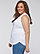 LADIES CURVY FINE JERSEY TANK  MODEL-SIDE