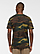 Camouflage Fine Jersey T-Shirt Back View