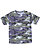 UNISEX CAMO TEE Blue Woodland 