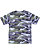 UNISEX CAMO TEE Blue Woodland Back