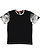 ADULT FASHION CAMO TEE Black/Urban Woodland/Red 