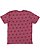 MENS FIVE STAR TEE Burgundy Star Back