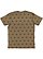 MENS FIVE STAR TEE Military Green Star Back