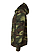 Camouflage Pullover Hoodie Green Woodland Ghosted Side View