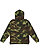 ADULT CAMO PULLOVER HOODIE Green Woodland Back
