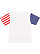 ADULT STARS AND STRIPES TEE White Back