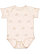 INFANT FIVE STAR BODYSUIT Natural Heather Star Open