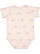 INFANT FIVE STAR BODYSUIT Natural Heather Star Back