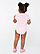 INFANT BABY RIB BODYSUIT  Model_Back