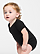 Infant Baby Rib Bodysuit Side View