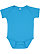 INFANT BABY RIB BODYSUIT Aqua 