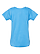 Infant Baby Rib Bodysuit Aqua Ghosted Back View