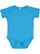 INFANT BABY RIB BODYSUIT Aqua Open