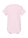 Infant Baby Rib Bodysuit Ballerina Ghosted Back View