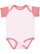 INFANT BABY RIB BODYSUIT Ballerina/Mauvelous Open