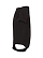 Infant Baby Rib Bodysuit Black Ghosted Side View