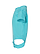 Infant Baby Rib Bodysuit Caribbean Ghosted Side View