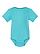 Infant Baby Rib Bodysuit Caribbean Ghosted Front View