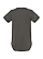 Infant Baby Rib Bodysuit Charcoal Ghosted Back View