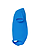 Infant Baby Rib Bodysuit Cobalt Ghosted Side View