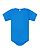 Infant Baby Rib Bodysuit Cobalt Ghosted Front View