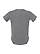 Infant Baby Rib Bodysuit Granite Heather Ghosted Back View